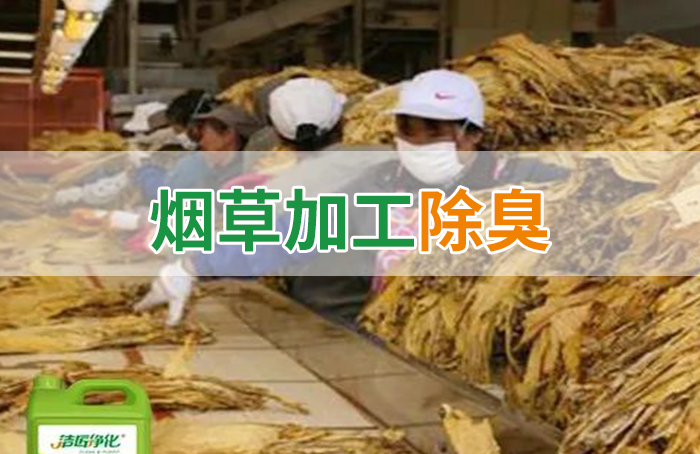 潔匠凈化·的凈工業(yè)除臭劑_煙草加工異味廢氣危害大，快速除臭就用Dejing的凈除臭劑！